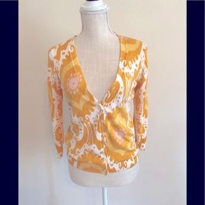 Spring yellow cardigan - J crew